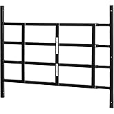 Prime-Line Adjustable 4-Bar Window Security Grill, Black, 32-1/2 to 54 in. | 32-1/2 In. to 54 In., Home Security, Child Safety