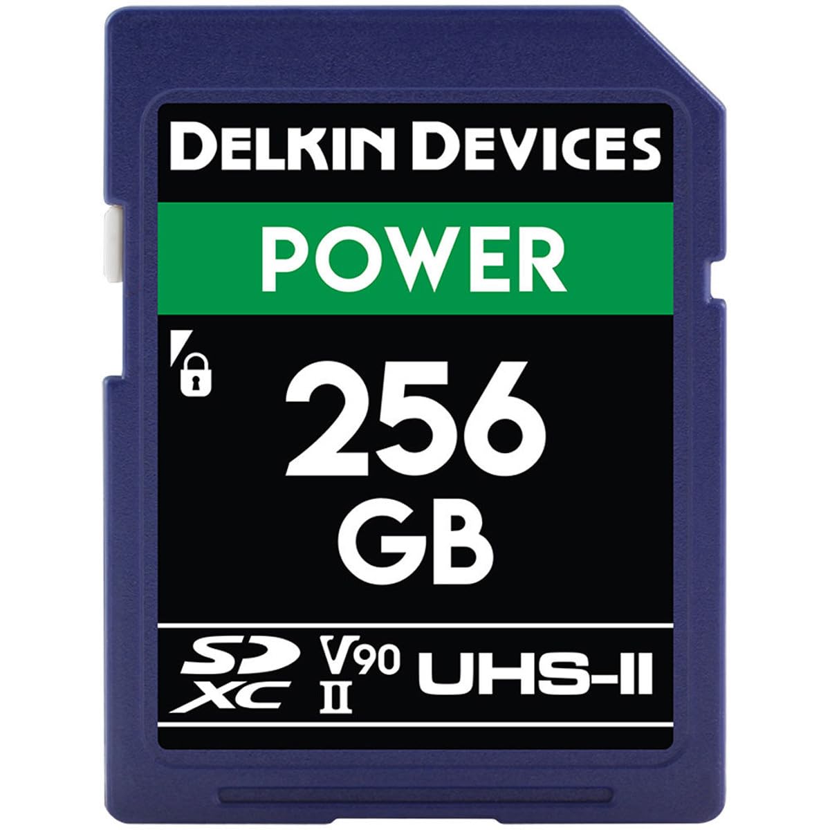 Delkin Devices 256GB POWER SDXC UHS-II (V90) Memory Card (DDSDG2000256)