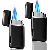 Futlidys 2 Pack Mini Torch Lighter Butane