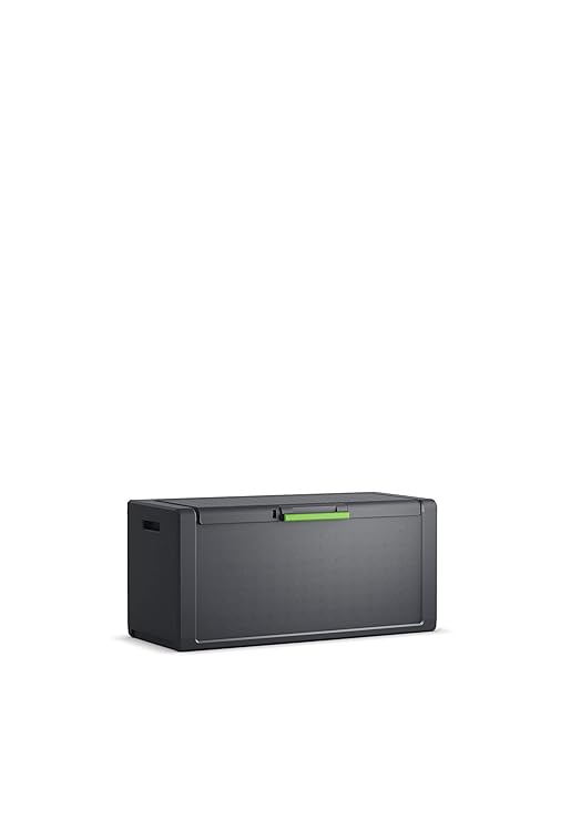 Keter Moby Chest-Aufbewahrungskiste, wasserdicht, wasserdicht ipx1-118x49x55h, anthrazit