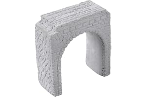 Menolana N Scale Railroad Stone Tunnel Portal Model Miniature Scene Gift Train Structure Accessory for Kids Adults Children N