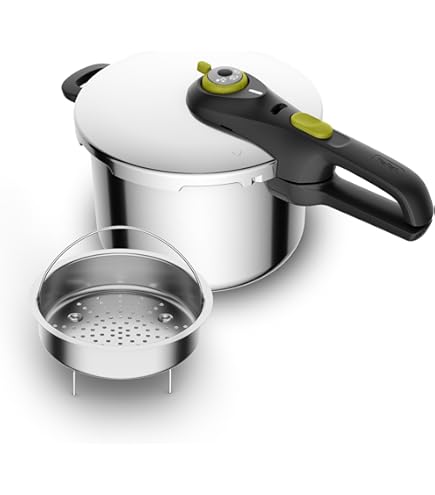 Amazon.com: T-FAL 壓力鍋ClipsoMinut Easy 6.0L (紅寶石紅) P4620769