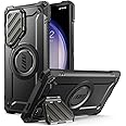SUPCASE for Samsung Galaxy S24 Ultra Case with Stand [Built-in Camera Cover Kickstand] [S Pen Friendly] [Compatible with MagSafe] Heavy Duty Rugged Magnetic Phone Case for Galaxy S24 Ultra, Black