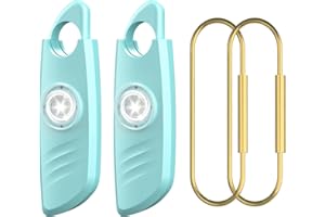 DARENTAL Personal Safety Alarm for Women, 2 Packs 140db Siren, Safe Sound Personal Alarm, Strobe Light and Key Chain, Personal Safety Devices for Women, Men, Children, Elderly