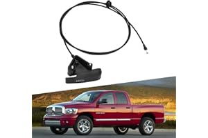 KEKADMAI 912-201 Hood Latch Release Cable with Handle Assembly Compatible with 2006-2010 Dodge Ram 1500/2500/3500/4500/5500, Hood Cable Replaces OEM # 55364471AA