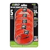 EGO Power+ Twisted String Trimmer Lines, Pre-Cut