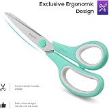 iBayam 8" Multipurpose Scissors 3 Pack - Ultra Sharp, Comfort-Grip view 5