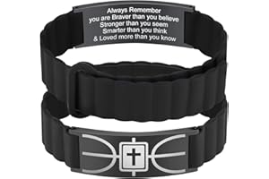 MEALGUET Baseball Gifts for Boys Son Coach Team Kids Player Silicone Baseball Bracelet Party Favors Religious Christian Adjustable Jewelry Gifts Inspirational Bible Verse Cross Bracelet for Man,Sports