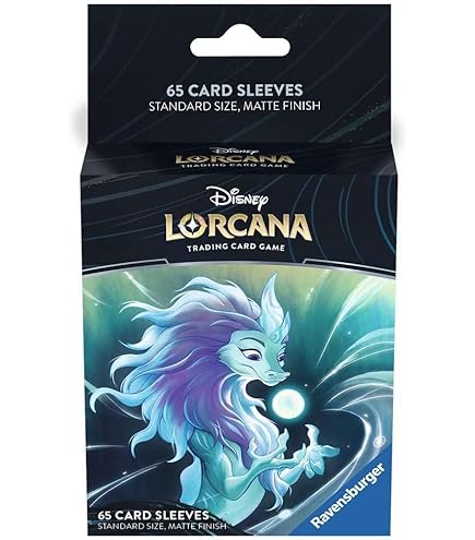 Disney Lorcana Elsa Card Sleeves with matte finish protection