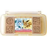 Beverly Showa Note Pok&eacute;mon Stamp Cat Mini Stamp Eevee Evolution 3 SGM-035