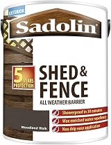 Sadolin Shed & Fence Woodstain Woodland Walk 5 L Brand New