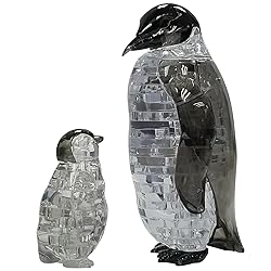 BePuzzled | Penguin and Baby Original 3D Crystal