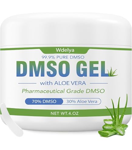 Amazon.com : Dmso Gel 70/30 Aloe Plastic 4 Oz : Aloe Vera Herbal  Supplements : Health & Household