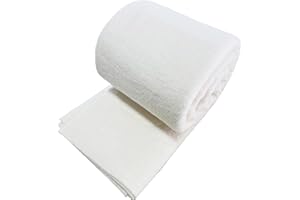 LUMANSUO 200GSM Craft Natural Cotton Quilt Batting for Quilting (36"x45")