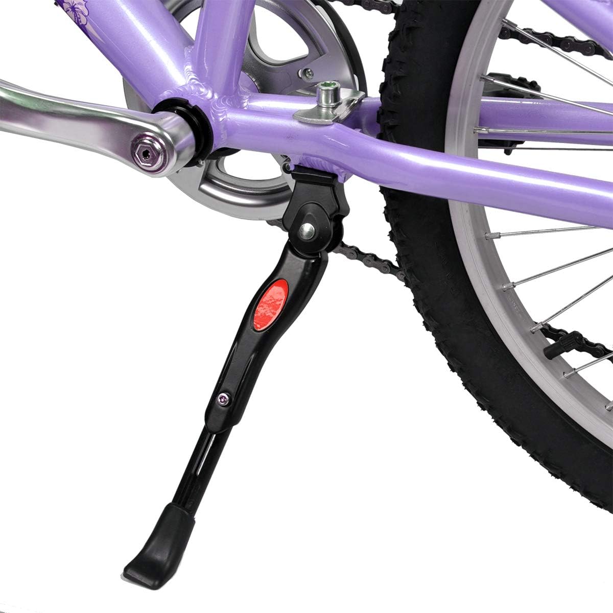 SEISSO Bike Kickstands Center Mount for 16 18 20 22 Inch Bicycles Adjustable Aluminum Alloy Kickstands for Mountain Bike Road Bicycles Kids Adult : Home Improvement