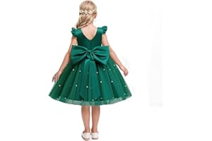 NNJXD Princess Girl Flower Dress Tulle Wedding Party Pageant Gown