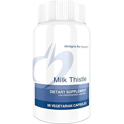Designs for Health Milk Thistle - 140 Milligrams, 80 Percent Silymarin (90 Capsules)