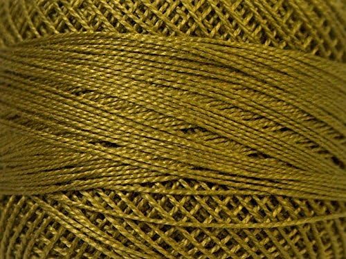 Oren Bayan Cotton Perle 12 #53 Olive Green 100% Cotton Thread - 5 Gram
