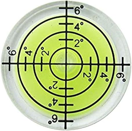 Niveau A Bulle Circulaire De Haute Precision Avec Graduation Graduee Acrylique Haute Precision Instruments De Mesure Outil De Mesure De La Maison 32x7mm Utilise Pour Trepied Phonographe Tourne Disque Amazon Fr Bricolage