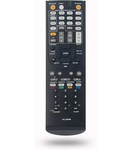 Amazon.com: INTECHING RC-898M AV Receiver Remote Control