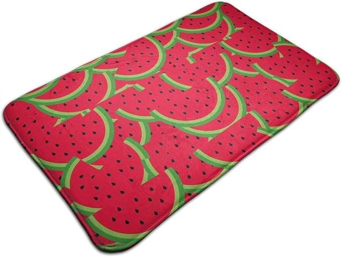 Lindsay Gosse Divertido Watermelon Patrrern Interior Felpudo al Aire