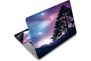SUPERDANT Laptop Skin Sticker Starry Sky Laptop Decals Personalized Universal Notebook Computer Wrap Vinyl Skin Stickers Cove