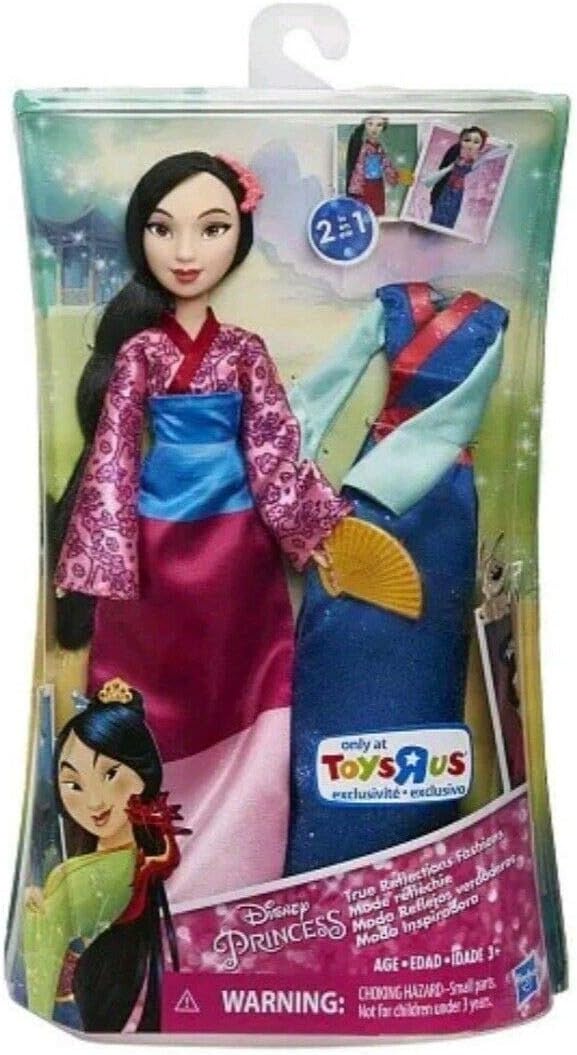 NEW SEALED Disney Princess Mulan True 