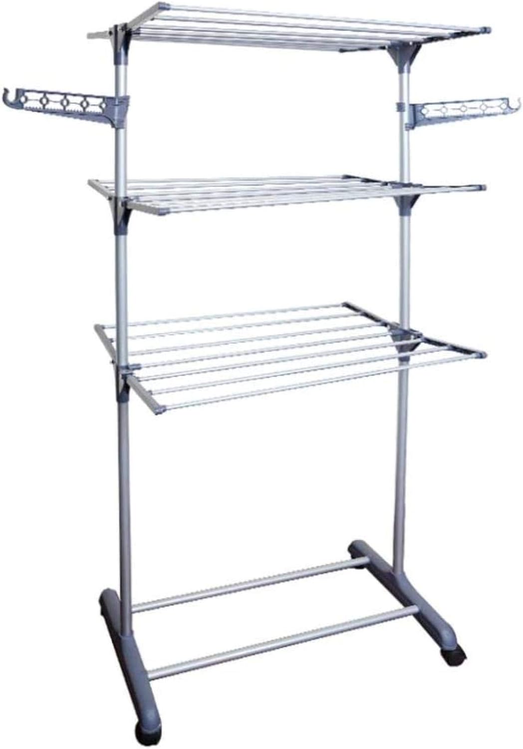 GJNVBDZSF Free Standing Towel Rack,Multilayer Foldable Towel Holder