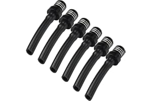 AnXin Motorcycle Gas Cap Air Vent Hose 6 PCS Fuel Oil Tank Valve Tube Breather CNC Universal for 50-450cc CRF XR CR TRX YZ YZ