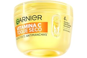 Garnier, Gel Creme Hidratante Facial Antimanchas Toque Seco, com Vitamina C, Niacinamida e Ácido Hialurônico, Controla a Oleosidade e Uniformiza a Pele, 85g