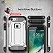 iPhone 7 Case, Dual Layer Heavy Duty Protection Cover, Shock Reduction Bumper Slim Case, Resist Cracking Defender Protective Kit for iPhone 7 (Black)