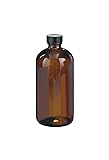 Kimble Type III Soda-Lime Glass Amber Narrow Mouth