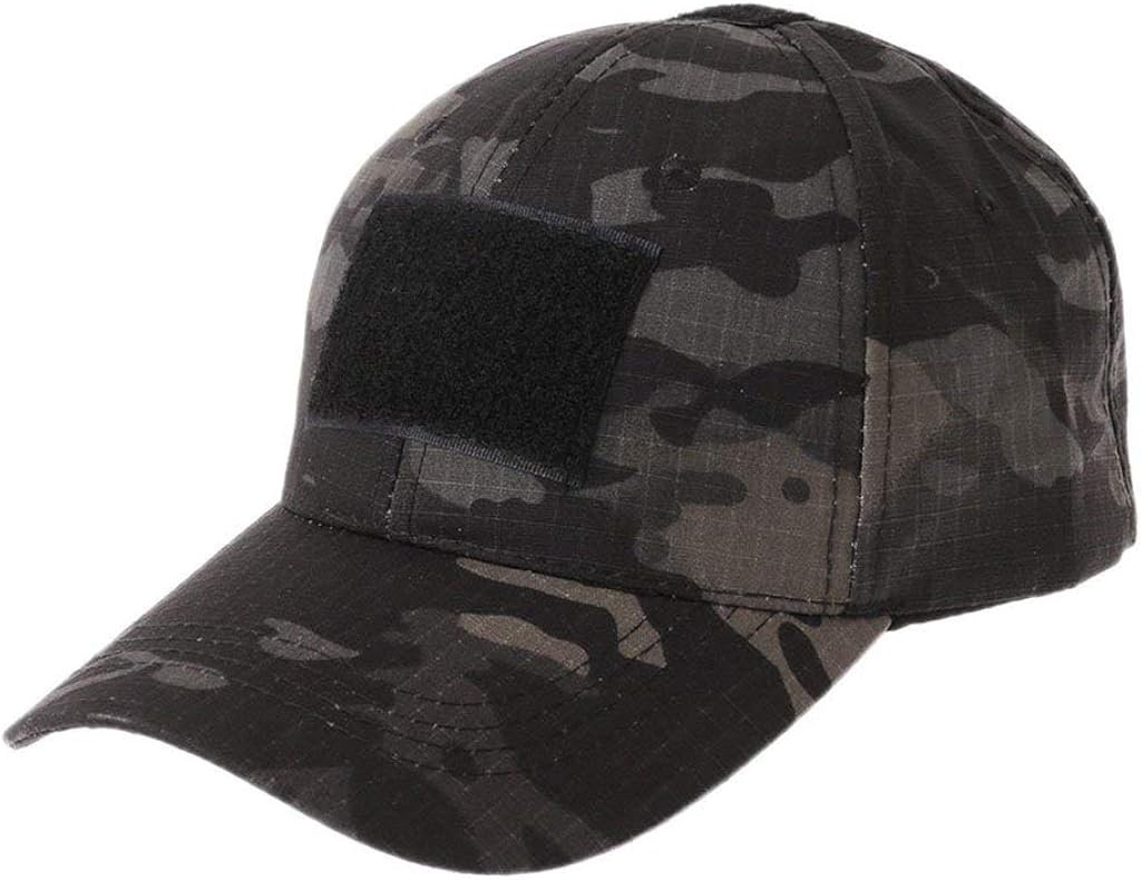 QMFIVE Tactical Baseball cap, Multicolor Camouflage Sunscreen Chapeau Hat for Airsoft Paintball Climb Camping Hunting Outdoor