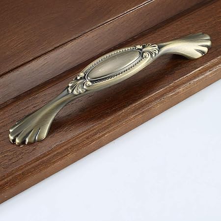 SHPEHP Traditioneller Schrankgriff, Schrankgriffe in antikem Kupfer