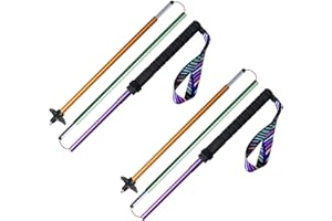 AONIJIE Trail Running Poles 2 Pcs Outdoor Trekking Poles Foldable Aluminum Alloy Sticks Quick Lock Ultralight for Camping Hik