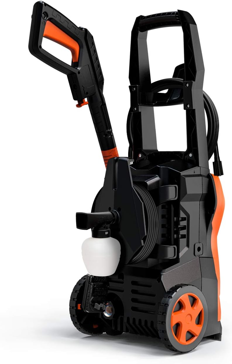 Paxcess Electric Power Pressure Washer 2500 PSI 1.6 GPM High Power Wash With Adjustable Spray Nozzle, Foam Cannon, IPX5, Car Washer, Pressure Cleaner For Home Use : Garden & Outdoor