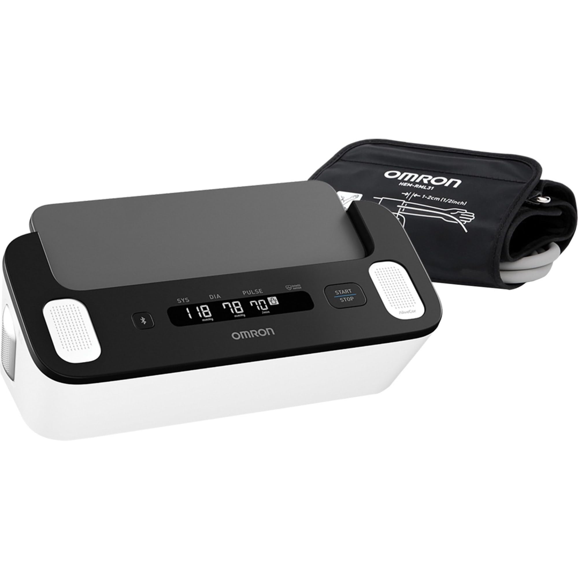 Omron Complete 2-in-1 Blood Pressure Monitor + EKG for Home Use & Upper Arm Blood Pressure Cuff - #1 Doctor & Pharmacist Recommended Brand - Clinically Validated - Connect App