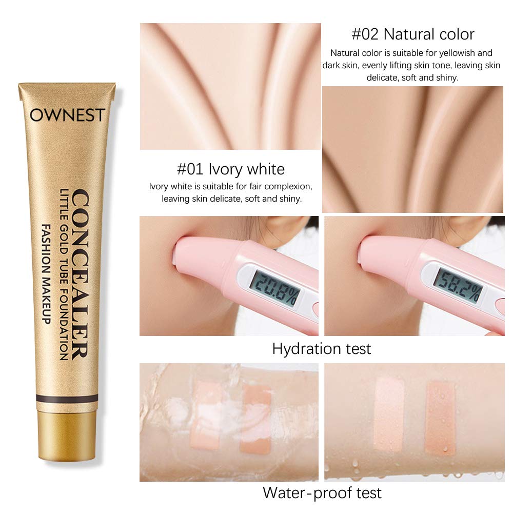 little gold tube foundation concealer