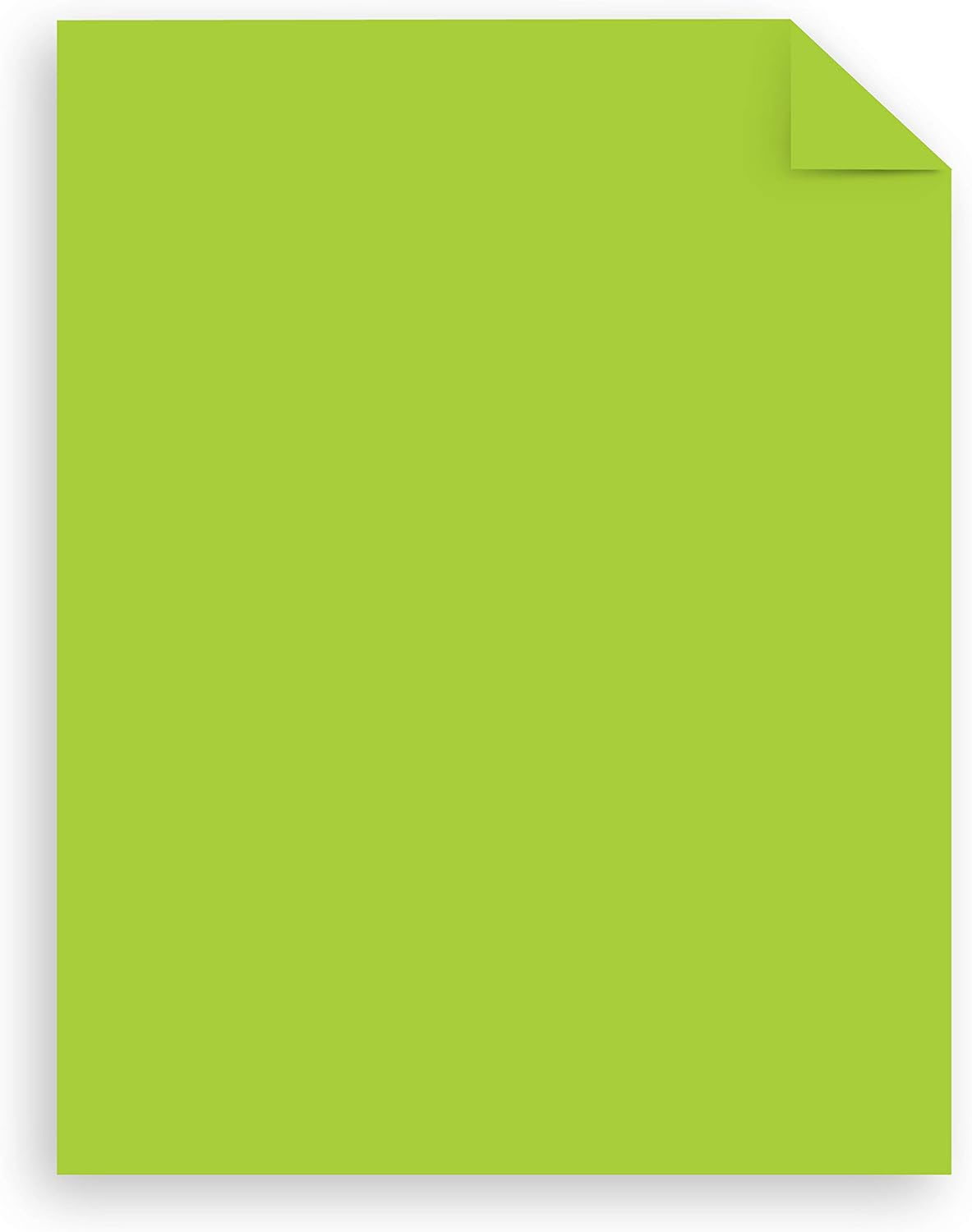Astrobrights Mega Collection, Colored Paper, Bright Green, 625 Sheets, 24 lb/89 gsm, 8.5" x 11" - MORE SHEETS! (91622) : Office Products