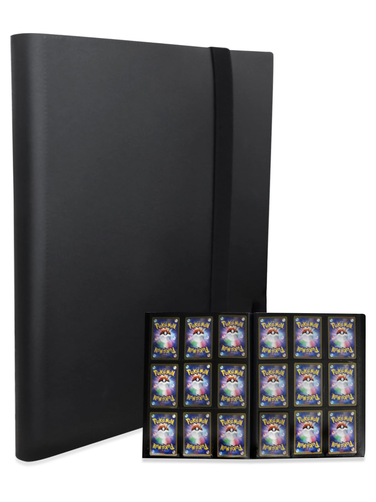 MONO ZACK カードファイル トレカ バインダー 360枚収納 カードケース ファイル スリーブ対応 (黒)商品画像