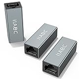 RJ45 Coupler, IIABC Ethernet Coupler 3 Pack, in