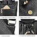 Vbiger Backpack Shoulder Handbag Stylish Lovely for Women (Black)