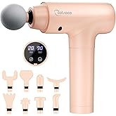 cotsoco Massage Gun Deep Tissue, Muscle Massage Gun Back Massager for Pain Relief, 20 Speeds Handheld Electric Massager Tool with Silent Brushless Motor, Suitable for Gym Office Home Travel