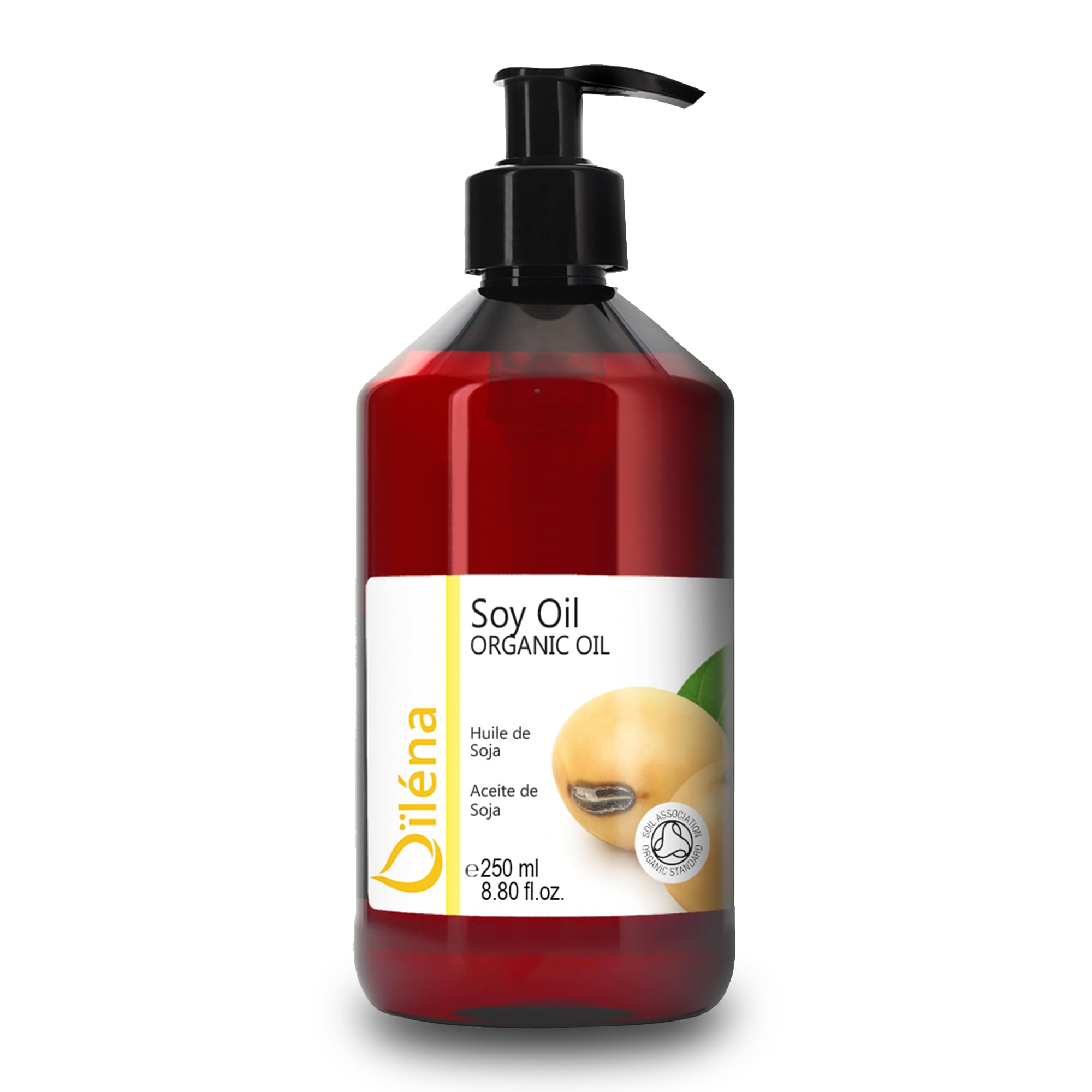 Bio Soya Oil Skin Care Superhero! Professional Oil Massage, Moisturising Body Oil, Anti-Age Make Up Remover Oil, High Vitamin E Oil, Anti Cellulite Oil - 250 ml