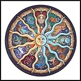Pandaie DIY 5D Diamond Painting Kits for Adults Full Drill by Number Kits, Cross Stitch Pattern Diamond Rhinestone Pasted Full Embroidery Kits Painting Pattern Cross Stitch Home Decor (Many Color)