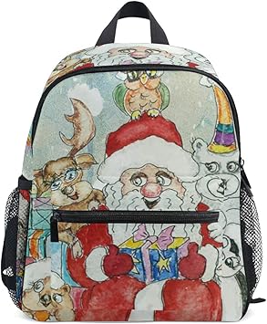 Idee Regalo Di Natale Per Ragazzi.Isoa Zaino Per Bambini Stile Vintage Da Viaggio Per Snack Giocattoli Per Bambini Idea Regalo Di Natale Amazon It Valigeria