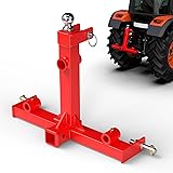 Sulythw 3 Point Hitch Attachment, 3pt Quick Trailer