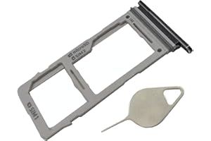 UBRAND s10e Dual Sim Card Tray Replacement Card Holder for Samsung Galaxy s10e G970U G970W G970F G970U1 G970F/DS G9700(Black)