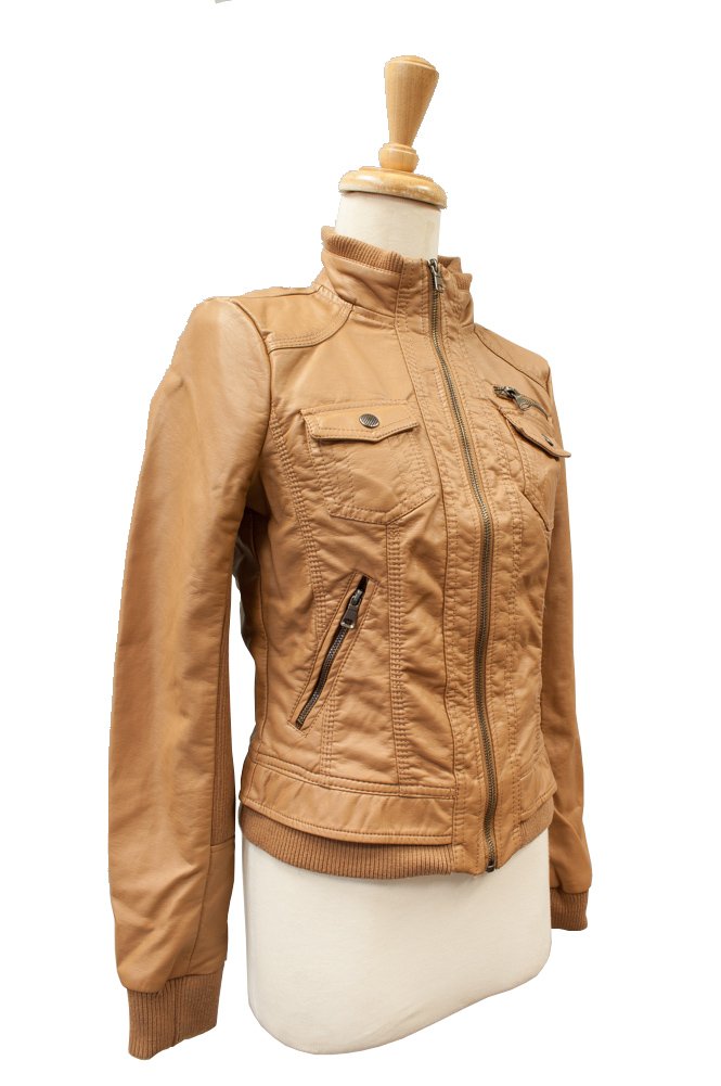 ci sono by cavalini leather jacket