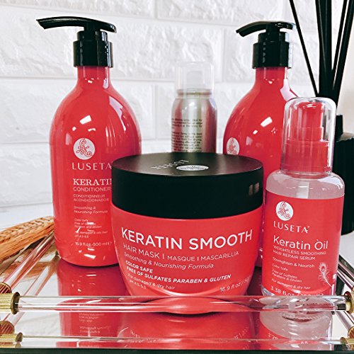 Luseta Keratin Smooth Hair Mask 16.9 oz